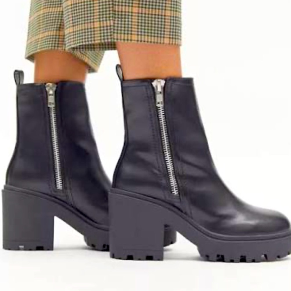 Urban Outfitters leather boots